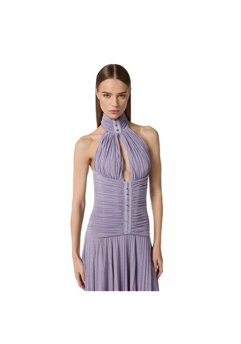Red Carpet dress in lamé jersey ELISABETTA FRANCHI | dress | ABR1861E3EV7
